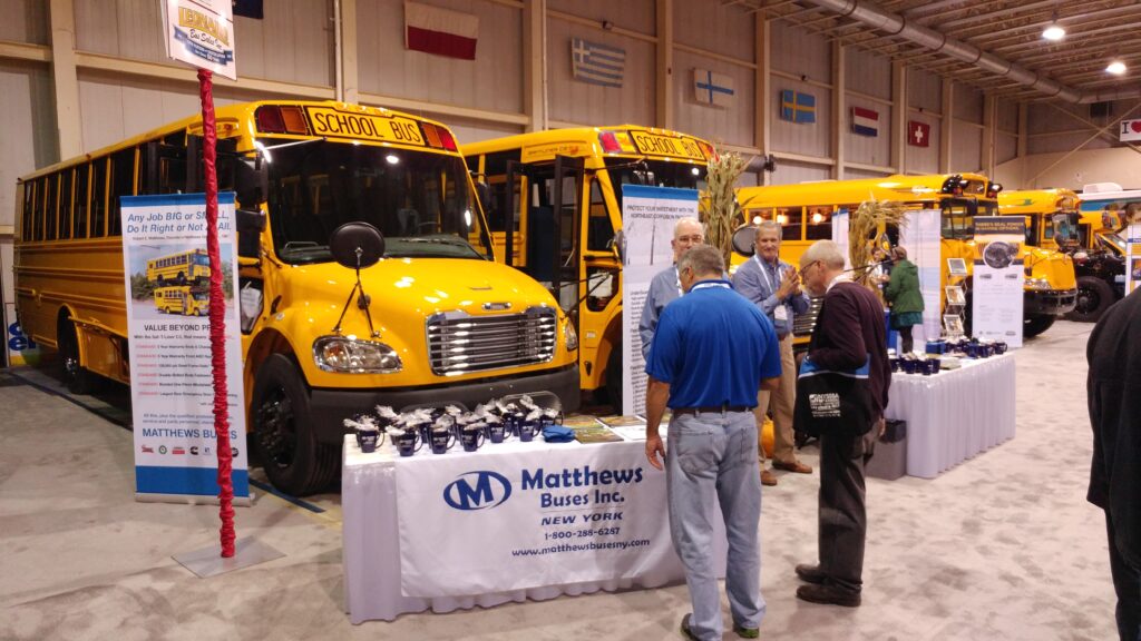 Statewide Attendees at NYSSBA Convention Matthews Buses